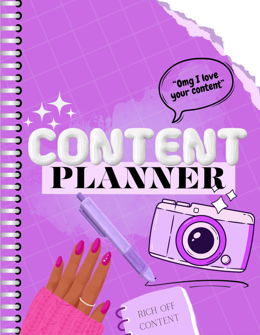 Purple Content Planner